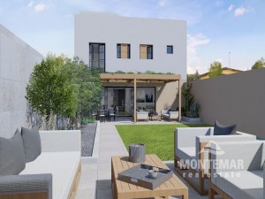 Modernes Neubau Stadthaus in Ses Salines