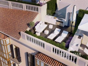 Palma/Altstadt - Luxus Duplex-Penthouse in der wunderschönen Altstadt Palmas