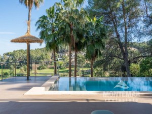Palma/Son Vida - Traumhafte Villa mit Blick auf den Golfplatz