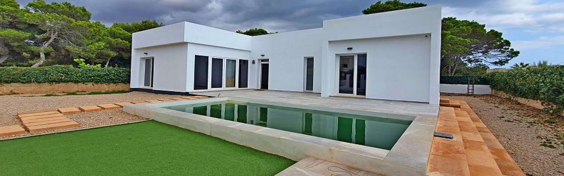 Cala Pi - Neubau Villa in minimalistischem Design