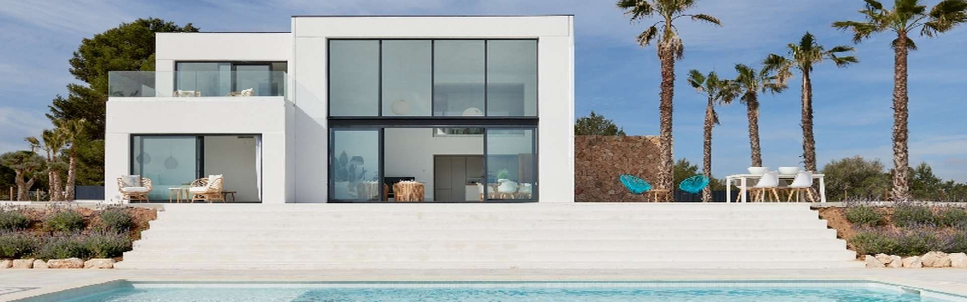 Moderne, lichtdurchflutete Luxus-Villa nahe Palma & Golfplatz Son Gual