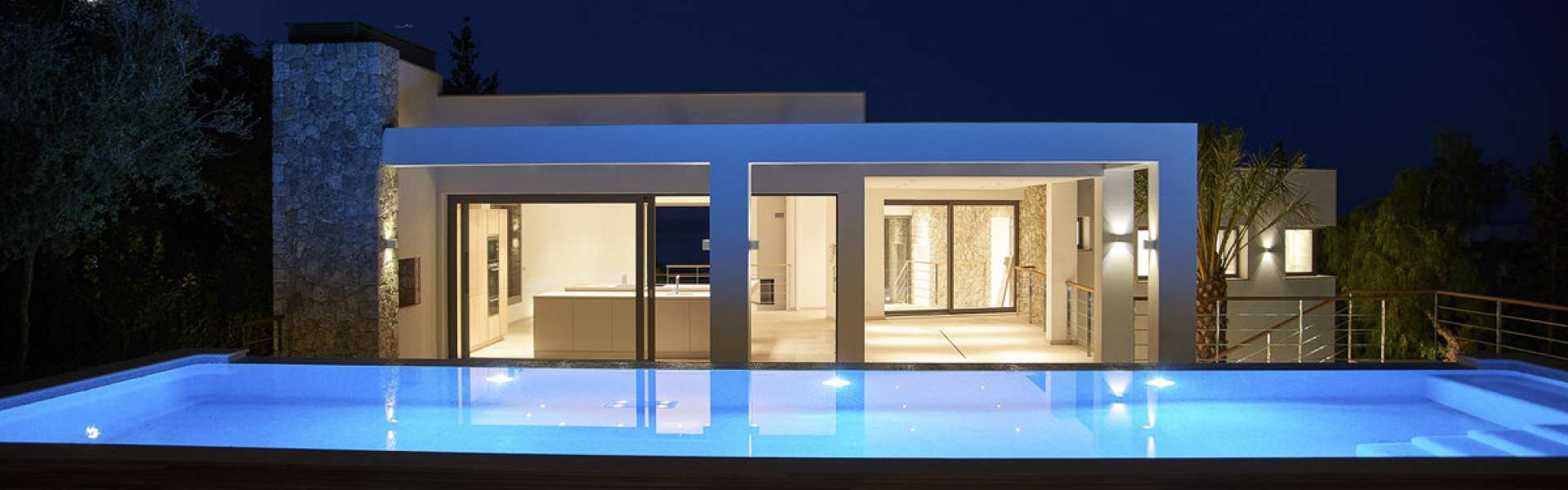 Moderne Neubauvilla mit sehr guter Meersicht in Costa d'en Blanes