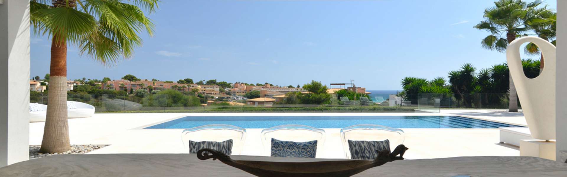 Luxus Villa mit Meerblick in der Cala Mandia