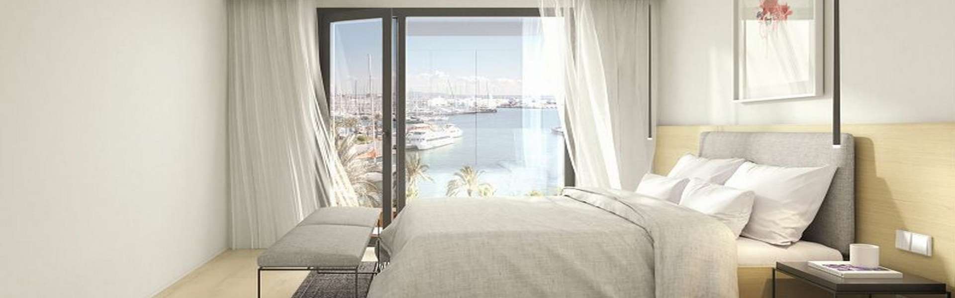 Palma/Paseo Marítimo - Apartment mit wunderschönem Ausblick zu verkaufen